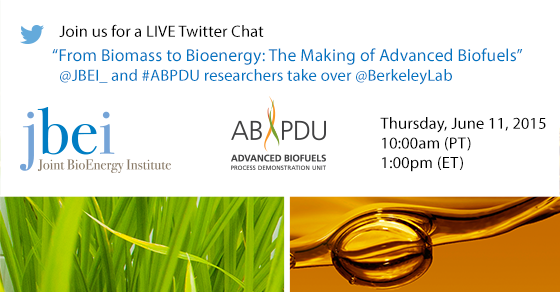 news: Wrap up of JBEI and ABPDU Twitter Chat