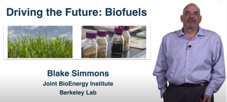 news: Blake Simmons Gives iBiology Seminar